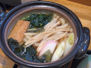 「御膳」についてくる煮込みうどん
