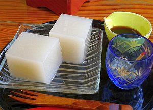 下の家のそばゼリー